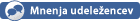 Mnenja udele�encev